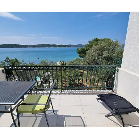 Apartment Front In With Heated Swimming Pool Pirovac